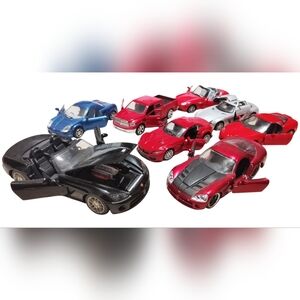 Maisto, Kinsmart, Jada Toys, Car Diecast Lot Dodge, Chevy, BMW 1/24 1/32 1/36
